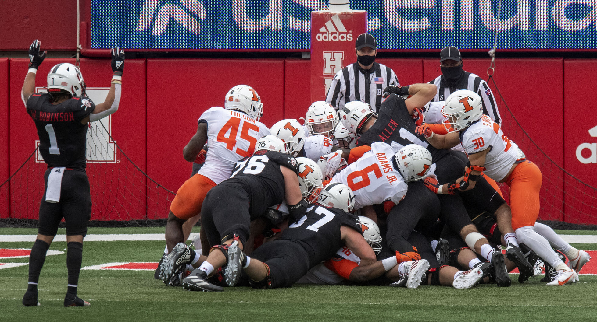 Illinois vs. Nebraska, 11.21